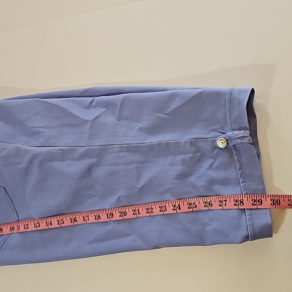 Gloria Vanderbilt Lillian Skimmer Pant Blue Capri Pull-on skimmer Cropped Casual - Picture 17 of 17